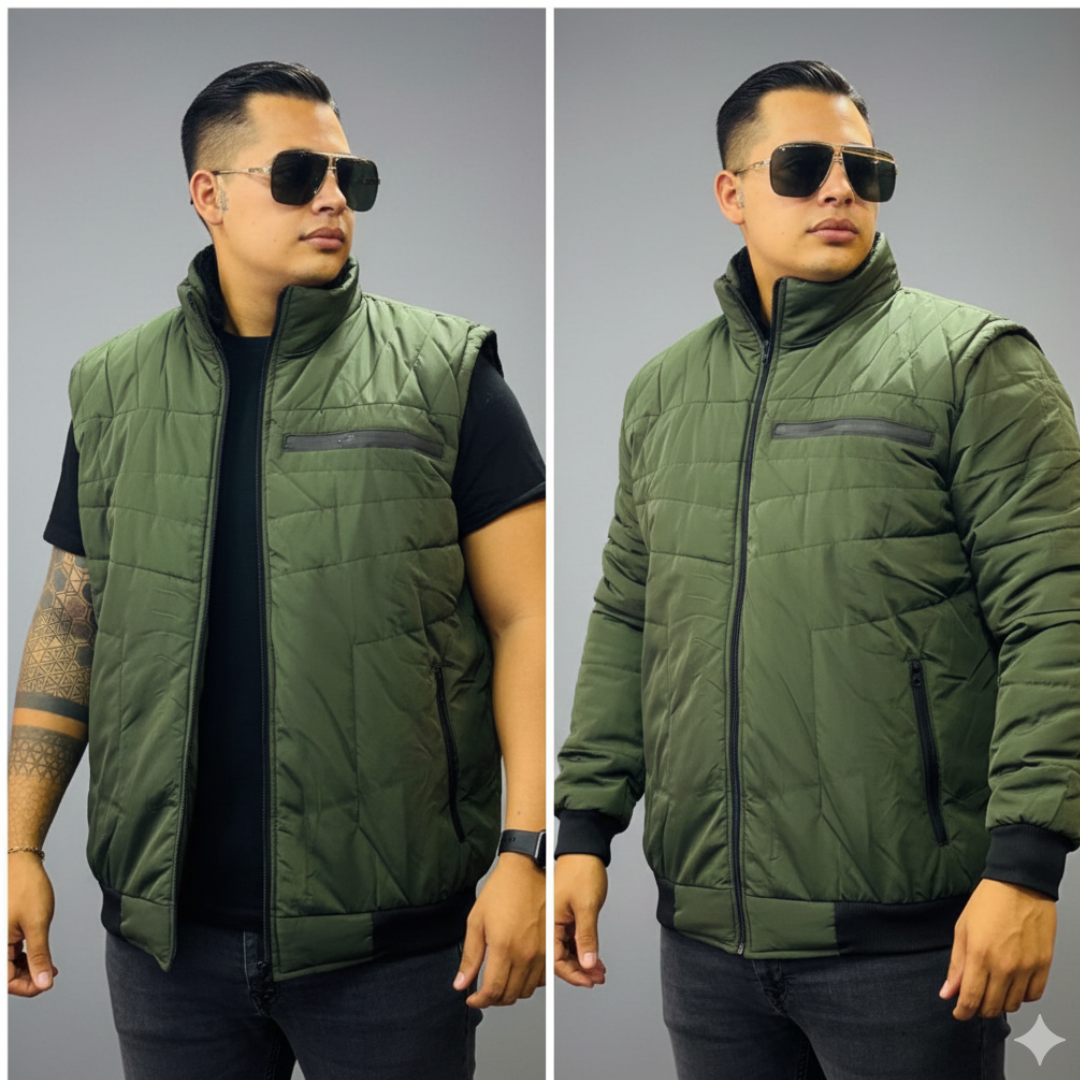 CHAQUETA DANTE IMPERMEABLE - 2 EN 1