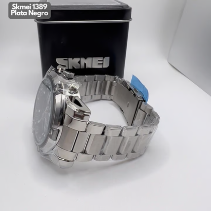 SKMEI 1389 PLATA GRIS