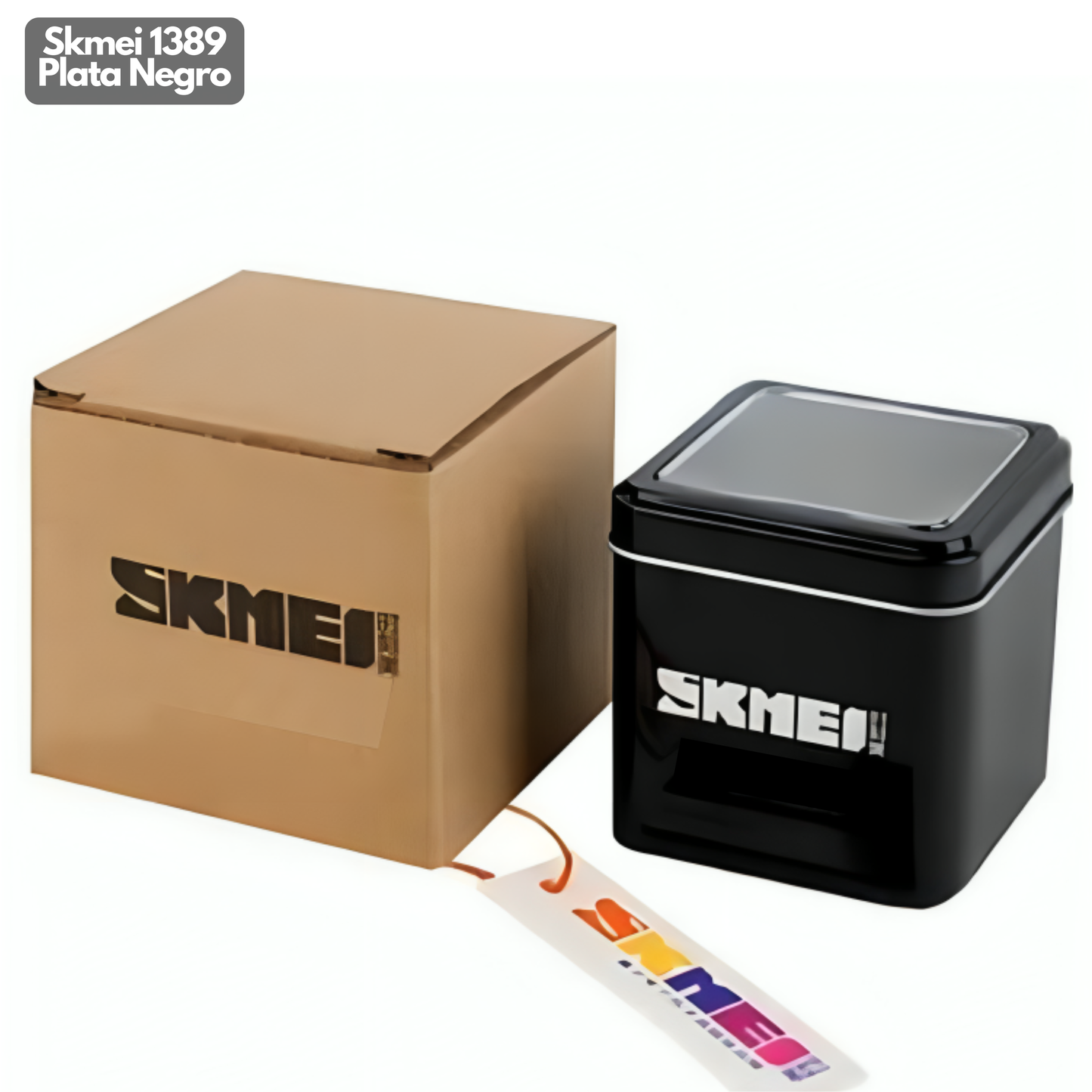 SKMEI 1389 PLATA GRIS