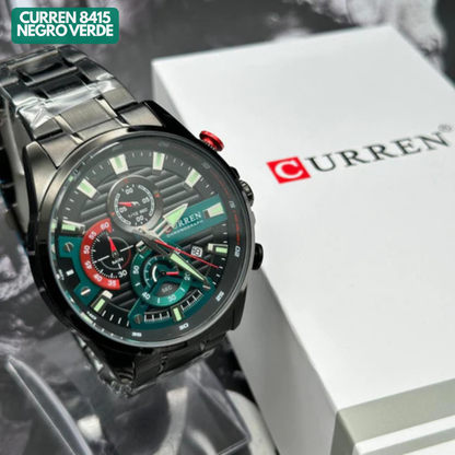 CURREN 8415 NEGRO/VERDE