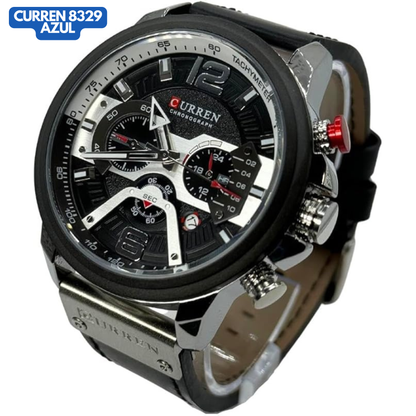 CURREN 8329 NEGRO/PLATA