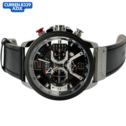 CURREN 8329 NEGRO/PLATA