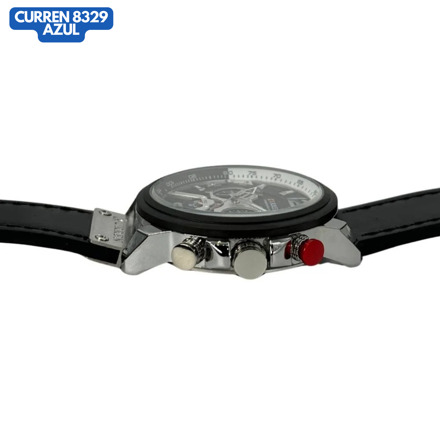 CURREN 8329 NEGRO/PLATA