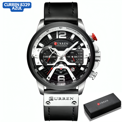 CURREN 8329 NEGRO/PLATA