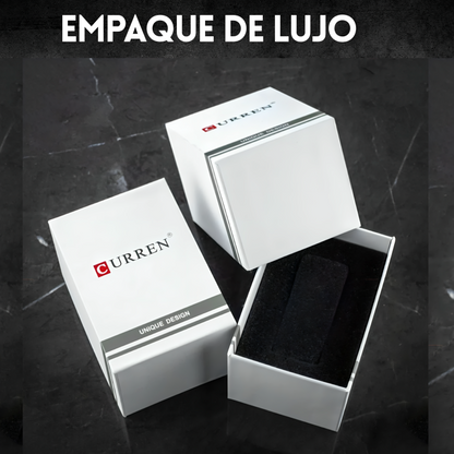 CURREN 8329 NEGRO/PLATA