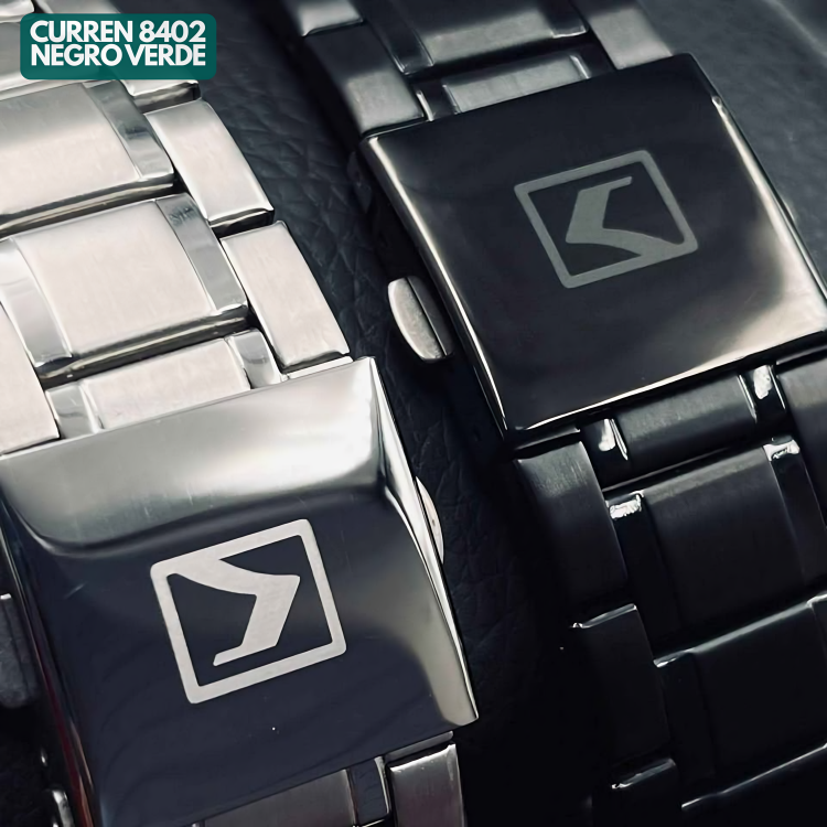 CURREN 8402 NEGRO ROJO
