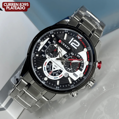 CURREN 8395 PLATEADO