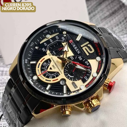 CURREN 8395 NEGRO DORADO