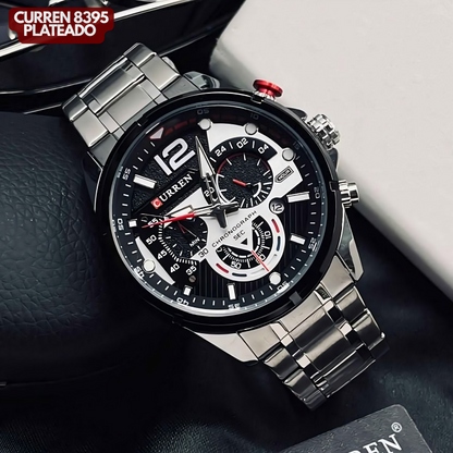 CURREN 8395 PLATEADO