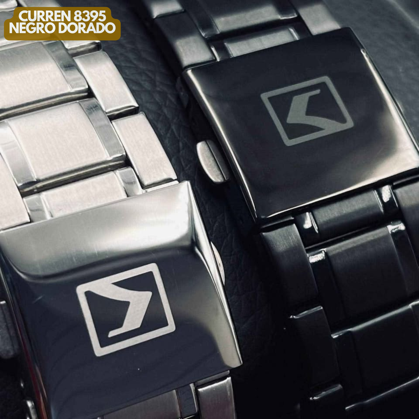 CURREN 8395 NEGRO DORADO