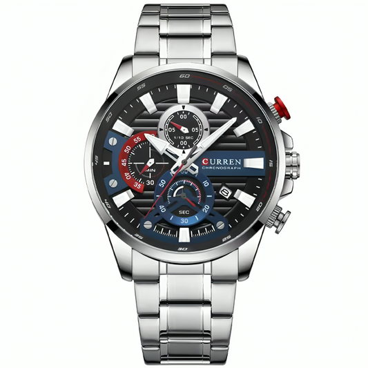 CURREN 8415 PLATEADO