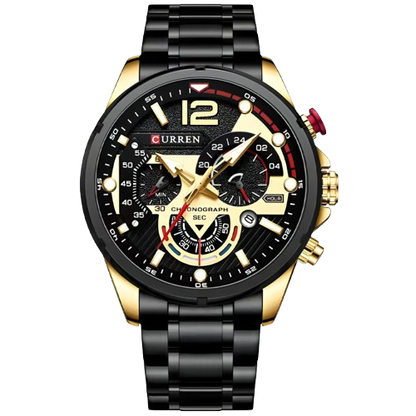 CURREN 8395 NEGRO DORADO