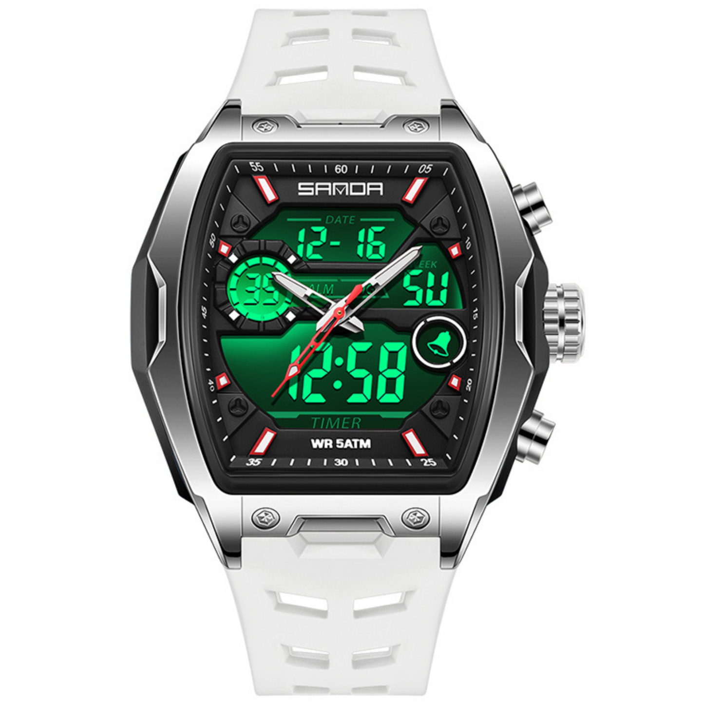 SANDA 6235 BLANCO DOBLE HORA