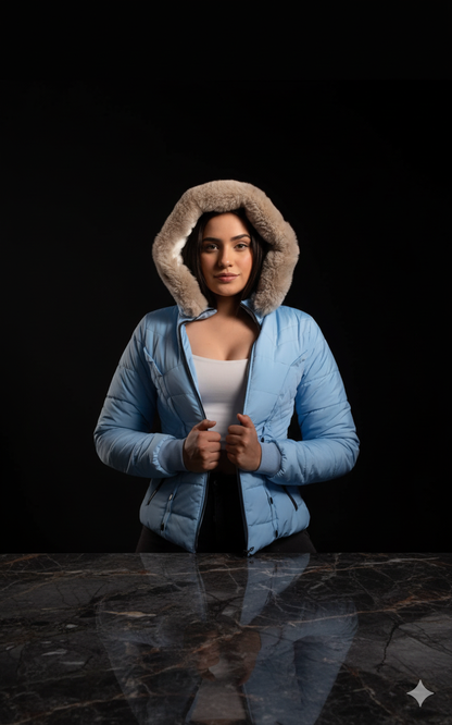 Chaqueta ovejera capota peluche N99A