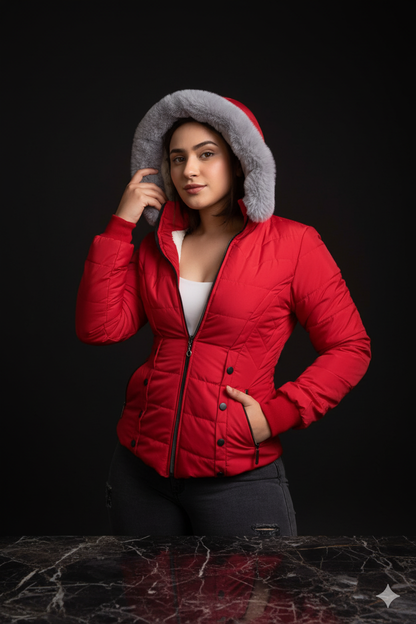 Chaqueta ovejera capota peluche N99A