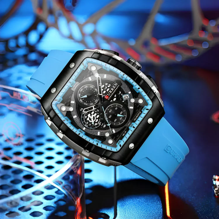 CURREN 8442 AZUL CELESTE